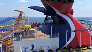 Read more about the article AJE GILE…!!!! Ada Wahana Roller Coaster Di Kapal Pesiar Ini